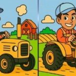 IQ test: nájdite 3 rozdiely na obrázkoch vodičov traktorov za 75 sekúnd IQ test: nájdite 3 rozdiely na obrázkoch vodičov traktorov za
