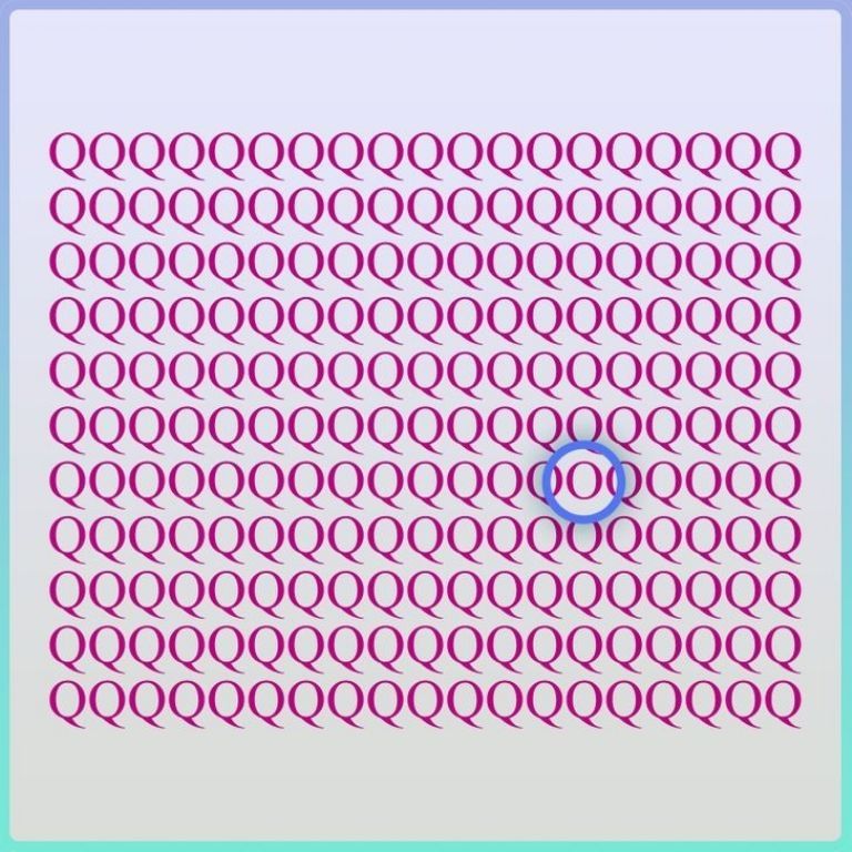 Náročná IQ hádanka: len tí šťastnejší nájdu skryté písmeno 