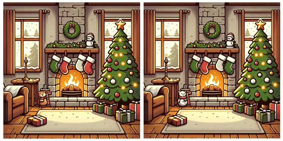 Musíte nájsť 5 rozdielov za 9 sekúnd: zábavný hlavolam pre tých najpozornejších ľudí