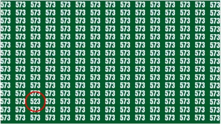 Optická ilúzia s číslami