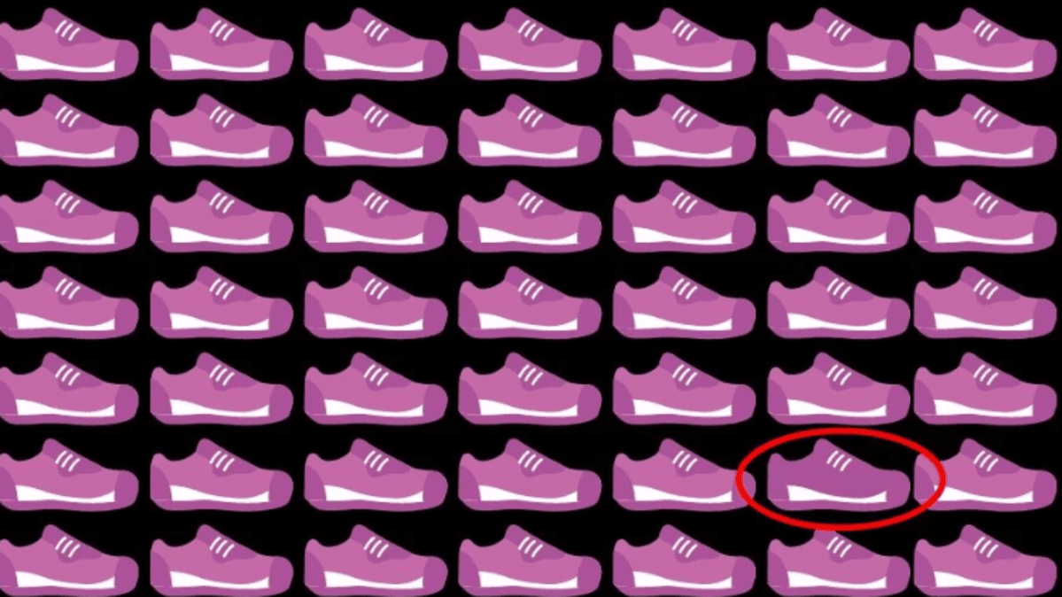 Na obrázku musíte nájsť jedinečnú obuv / foto fresherslive.com