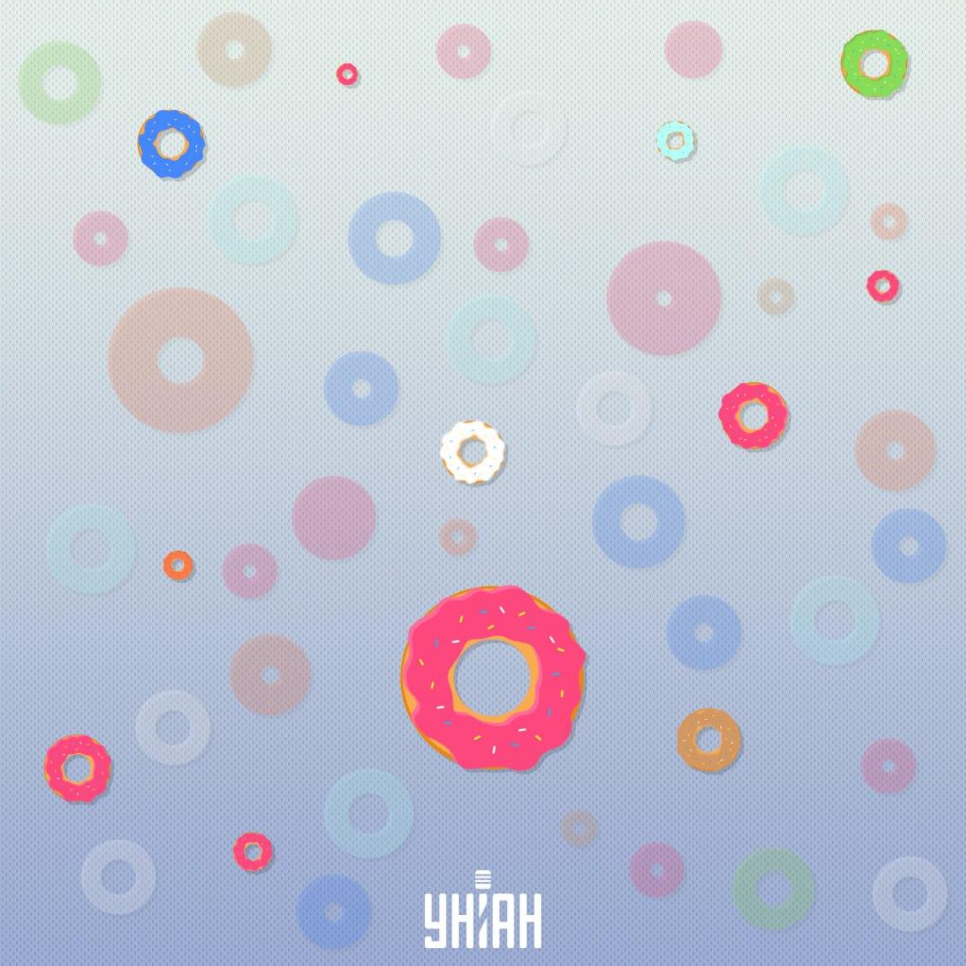 Na obrázku boli zákusky rôznych farieb / koláž Moje