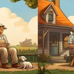 Aký je rozdiel medzi obrázkami človeka a psa: musíte nájsť